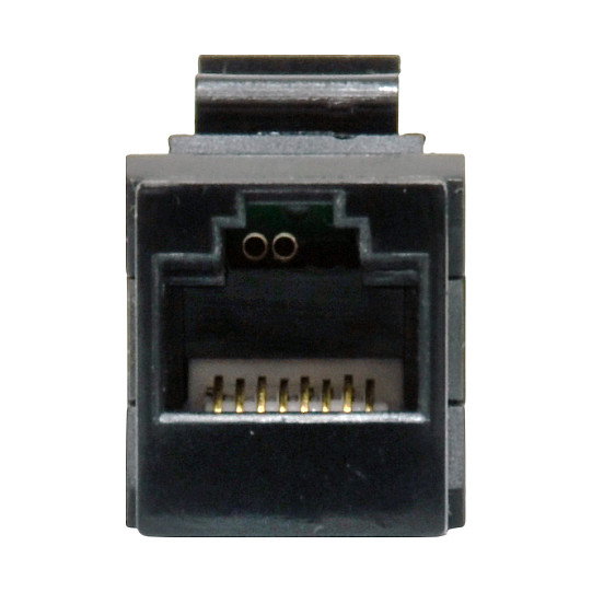 Equip Kit 8 uds conector RJ45 hembra hembra UTP Cat6a keystone