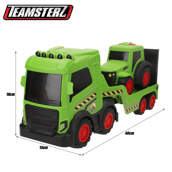 Teamsterz Camión Granja con Tráiler