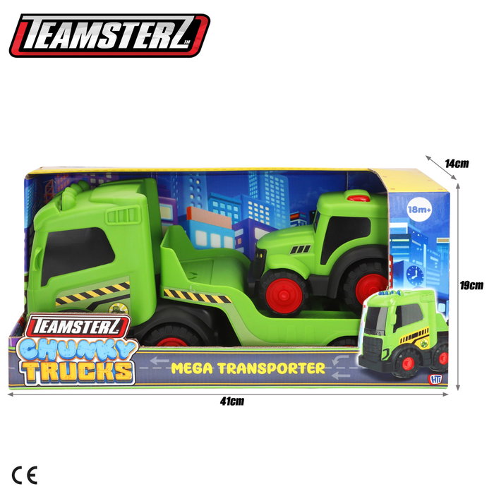 Teamsterz Camión Granja con Tráiler