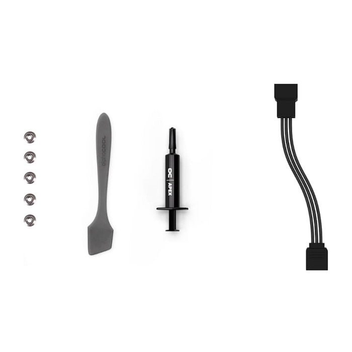 Alphacool Apex 1 CPU Kühler AM5 ARGB negro Alphacool Apex 1 CPU Kühler AM5 ARGB negro