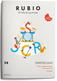 Rubio Cuaderno mayúsculas 2B