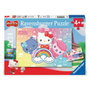 RAVENSBURGER Puzzle Hello Kitty 2x24pzs +4 años con póster incluido tamaño 26x18cm