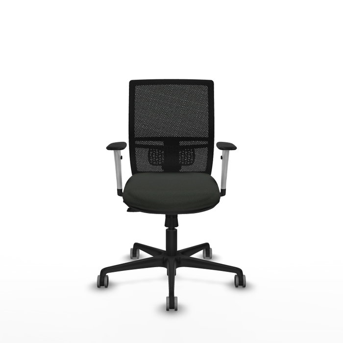 PIQUERAS Y CRESPO Silla de oficina Yunquera con mecanismo Sincro/Traslack Negro PIQUERAS Y CRESPO Silla de oficina Yunquera con mecanismo Sincro/Traslack Negro