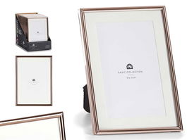 Giftdecor Portafotos Acero Cobre 10x15 cm (Set de 36)