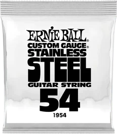 Ernie Ball Cuerda Eléctrica Stainless Steel .054 (Set de 6) (Set de 6)