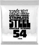 Ernie Ball Cuerda Eléctrica Stainless Steel .054 (Set de 6) (Set de 6)