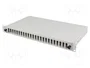 LANBERG Panel de conexión de fibra óptica duplex 24 puertos RACK 19 pulg