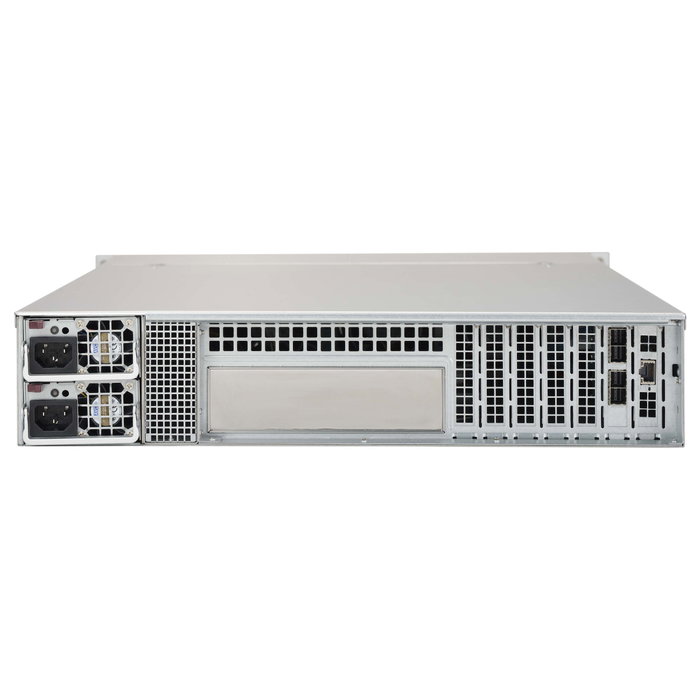Super Micro CSE-216BE1C-R609JBOD Chasis Rack 2U Negro 24 Bahías 2.5 pulg. Hot-Swap