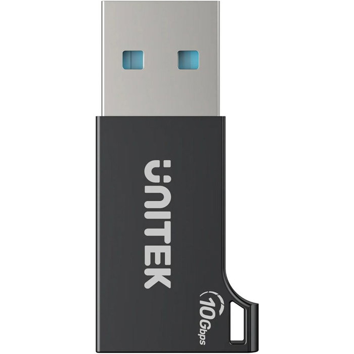 Unitek Adaptador USB-A a USB-C 10Gbps negro