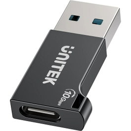 Unitek Adaptador USB-A a USB-C 10Gbps negro