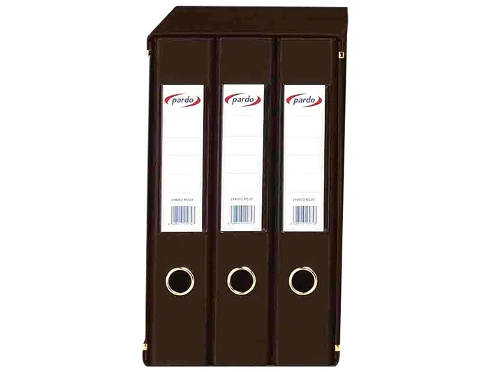 Pardo Módulo Archivador 3 Carpetas Folio 2 Anillas 40 mm Azul 350x200x300 mm Compacto Cartón Forrado con Compresor Metálico Tarjetero Ollao Pardo Módulo Archivador 3 Carpetas Folio 2 Anillas 40 mm Azul 350x200x300 mm Compacto Cartón Forrado con Compresor Metálico Tarjetero Ollao