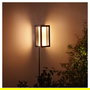 Philips Aplique de Pared Exterior White & Color Ambiance Impress Negro