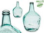 Giftdecor Botella Decorativa Vidrio Carafe 8L 23x36x23cm (Set de 2)