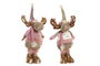 DKD Home Decor Figura Poliéster RENO Surtido de 2 unidades
