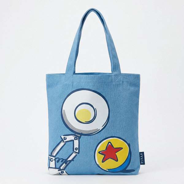 Cerdá Bolsa Shopping Pixar Diseño 1-Diseño 2 Blanco