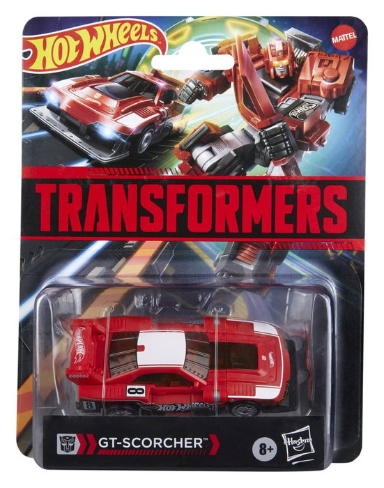 Hasbro Transformers x Hot Wheels GT-Scorcher Deluxe Class