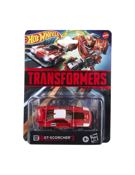 Hasbro Transformers x Hot Wheels GT-Scorcher Figura Transformable Hasbro Transformers x Hot Wheels GT-Scorcher Figura Transformable