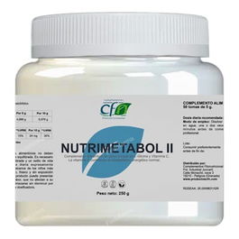 CFN Nutrimetabol II Complemento Alimenticio con Glicina y Vitamina C 250 Gr