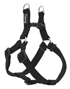 Freedog Arnés Nylon Basic Tipo A Negro 10 mm 20-36 cm Freedog Arnés Nylon Basic Tipo A Negro 10 mm 20-36 cm