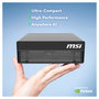 MSI EdgeXpert NVIDIA Blackwell GB10 con 128 GB RAM y 4 TB SSD en color Negro/Gris