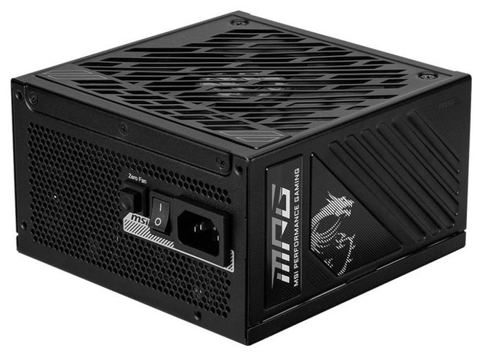 MSI MPG A1250GS PCIE5 Fuente de alimentación 1250 W Negro MSI MPG A1250GS PCIE5 Fuente de alimentación 1250 W Negro