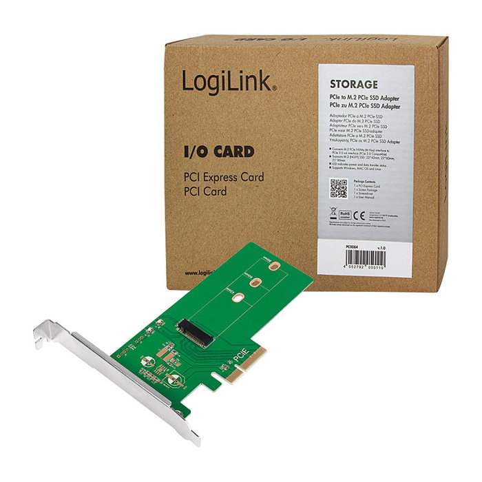 LogiLink PC0084 Tarjeta de red PCIe 3.0 M.2