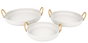 DKD Home Decor Set de Centro de Mesa Cream2026 Crema de 3 Piezas