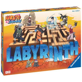Ravensburger Juego de Mesa Labyrinth Naruto Shippuden para Niños y Adultos, Edad +7 Años, 2-4 Jugadores