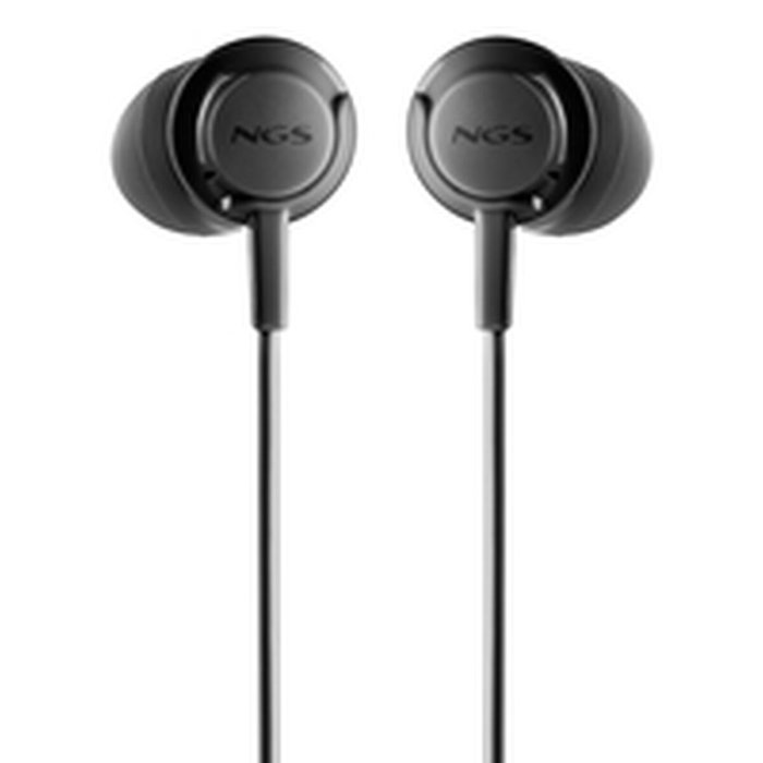 NGS Cross Drift Black Auriculares Intrauditivos con Micrófono