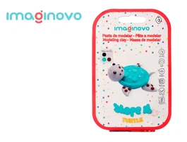 Imaginovo Pasta para modelar set de colores surtidos con instrucciones tortuga