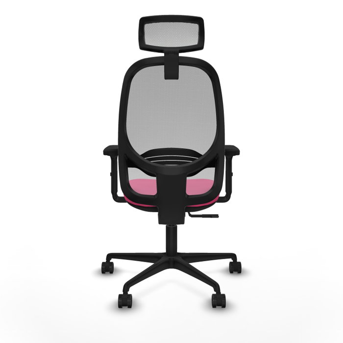 PIQUERAS Y CRESPO Silla de oficina Cilanco con mecanismo Sincro, Rosa y Gris PIQUERAS Y CRESPO Silla de oficina Cilanco con mecanismo Sincro, Rosa y Gris