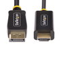 Startech.com Cable Adaptador DisplayPort Macho a HDMI Macho Activo de 4m, 4K60Hz, HDR