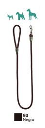 ARPPE Correa de Nylon Negra de 120 cm Redonda 9 mm