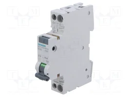 SIEMENS 5SV1316-7KK10 RCBO Tipo A 10A 30mA 1+N