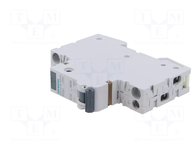 SIEMENS 5SV1316-7KK10 RCBO Tipo A 10A 30mA 1+N