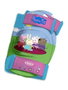 Darpeje Casco con Protecciones (52/56 cm) y Mochila Peppa Pig para Niños y Niñas