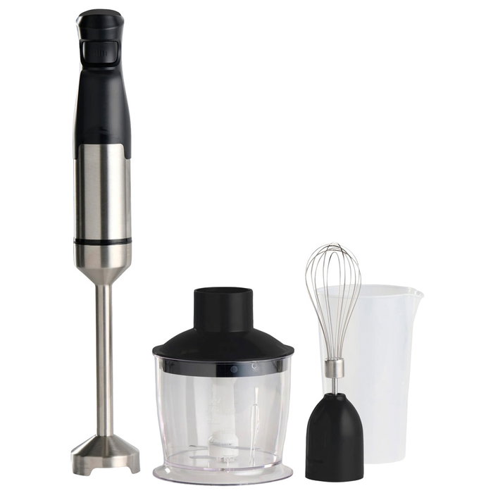 Day Juego De 4 Piezas Batidora - Batidora de Mano 1200W con Picadora, Batidor y Taza Medidora, 220-240V