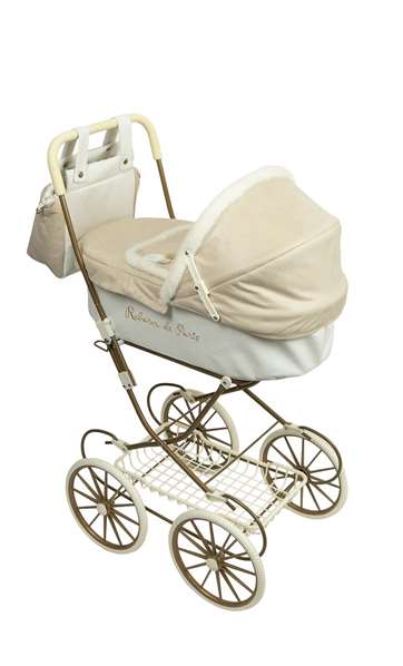 Muñecas Arias Coche Capota Reborn De Paris con Bolso