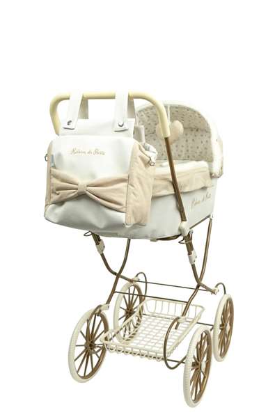 Muñecas Arias Coche Capota Reborn De Paris con Bolso