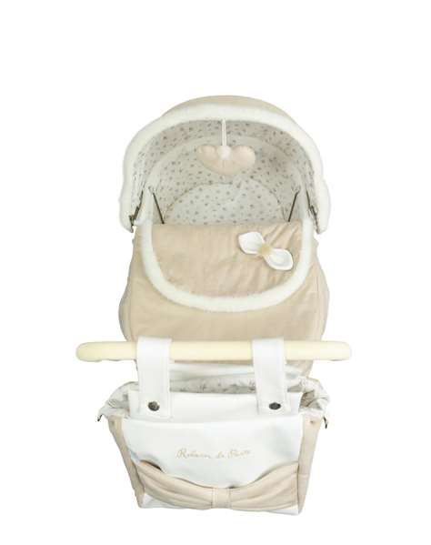 Muñecas Arias Coche Capota Reborn De Paris con Bolso