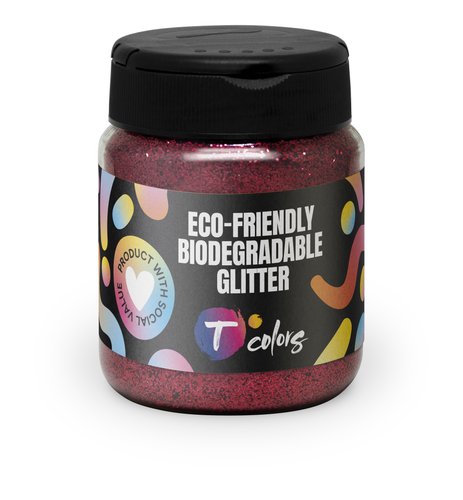 Purpurina Tcolors Bote 130 Ml Rojo Purpurina Tcolors Bote 130 Ml Rojo