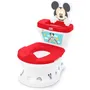 Bright Starts DISNEY BABY - MICKEY - Mini inodoro con reductor de asiento, 2 en 1, MySize, orinal extraíble BRI17552
