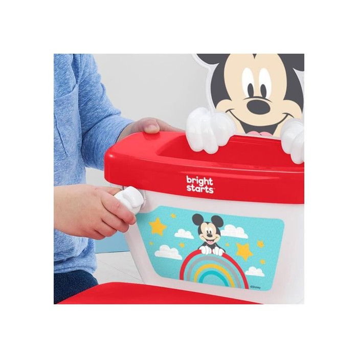 Bright Starts Disney Baby Mickey Mini inodoro con reductor de asiento Bright Starts Disney Baby Mickey Mini inodoro con reductor de asiento
