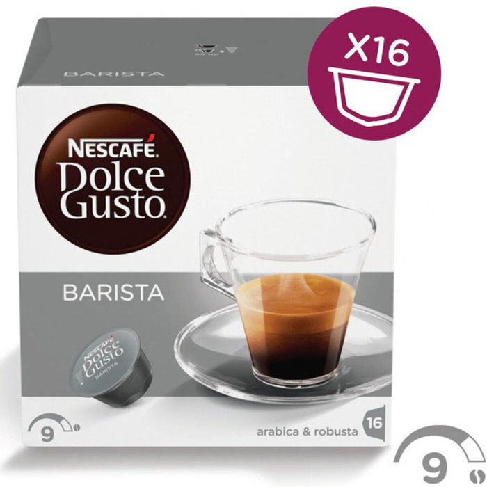 Nescafe Dolce Gusto Ristretto Barista Intensidad 9 Caja de 16 Cápsulas