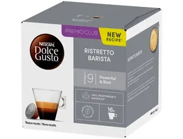 Nescafe Cápsulas Ristretto Barista Intensidad 9 Caja 16 Unidades