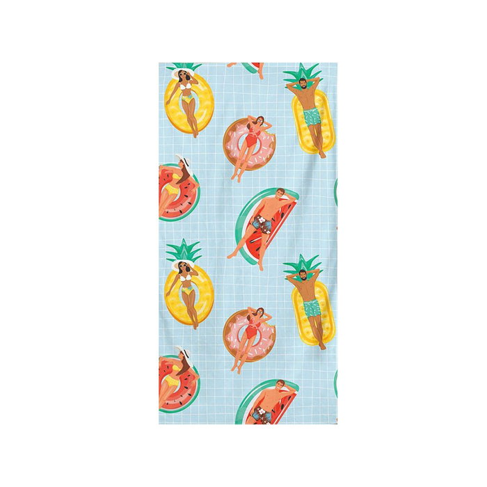 Mijölnir Baskili v7 Toalla de Playa 75 x 150 cm 60% Algodón 40% Poliéster Secado Rápido