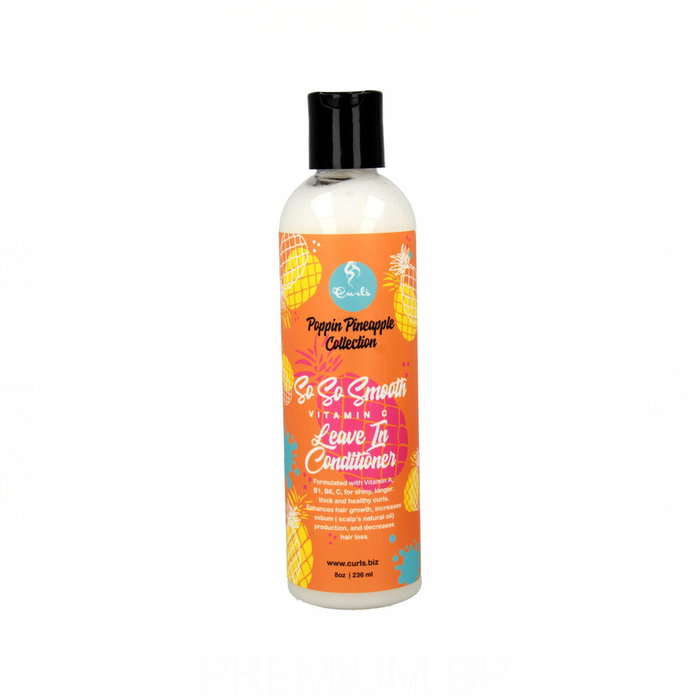 Curls Curls Poppin Pineapple Collection So So Smooth Acondicionador Leave-In 236 ml