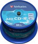 Verbatim CD-R DataLifePlus SuperAzo Crystal 700 MB 52x Spindle 50 unidades