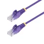 Startech Cable Ethernet Cat6 Delgado Púrpura 0,5 m U/UTP
