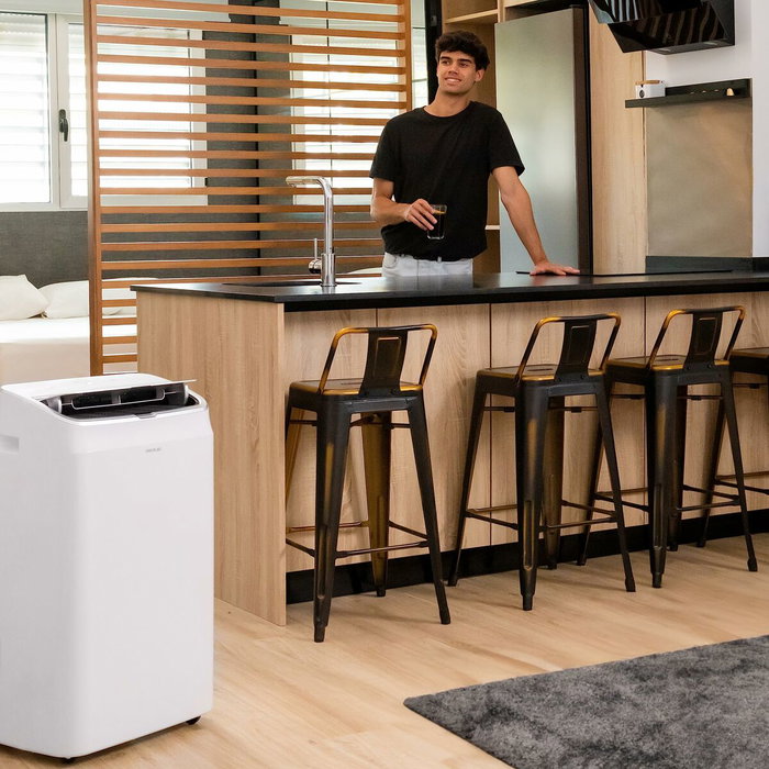 Aire Acondicionado Portátil Cecotec ForceClima 14600 Soundless Heating/ 1340W/ 14000 BTU/ 3500 Frigorías